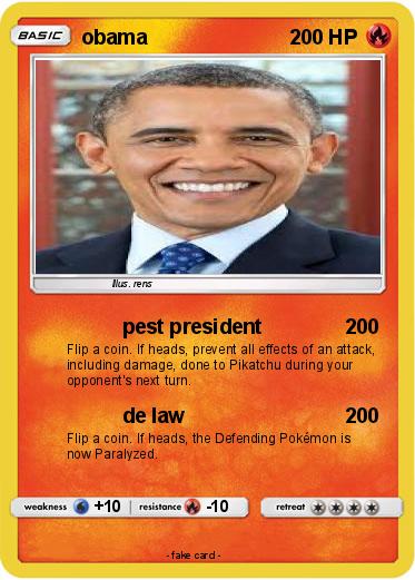 Pokemon obama