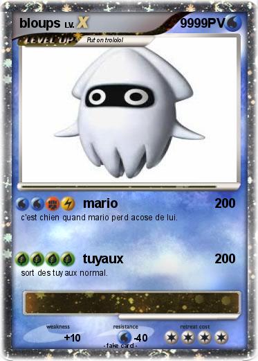 Pokemon bloups