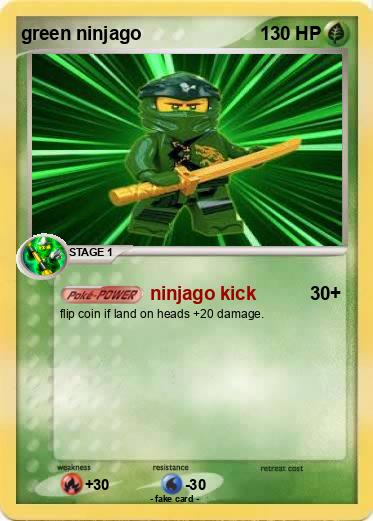 Pokemon green ninjago