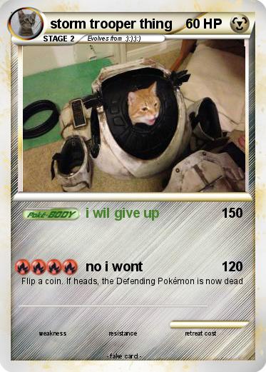Pokemon storm trooper thing