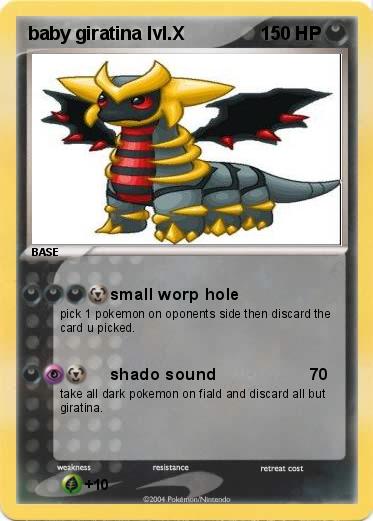 Pokemon baby giratina lvl.X