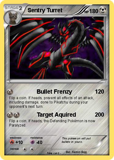 Pokemon Sentry Turret