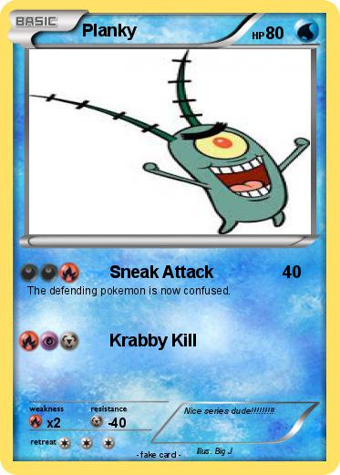 Pokemon Planky