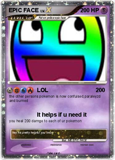 Pokemon EPIC FACE
