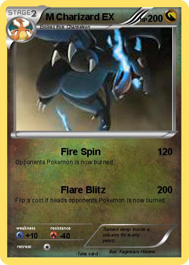 Pokemon M Charizard EX