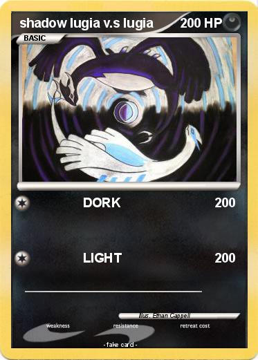 Pokemon shadow lugia v.s lugia