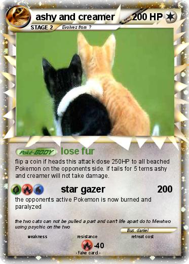 Pokemon ashy and creamer
