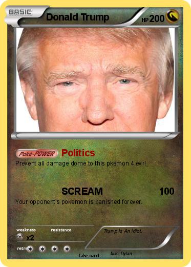 Pokemon Donald Trump