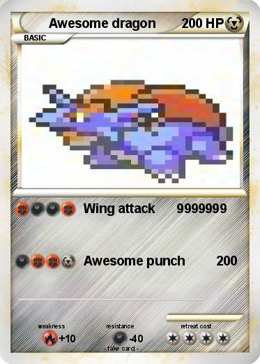 Pokemon Awesome dragon