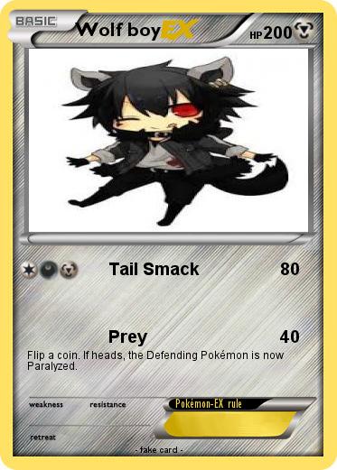 Pokemon Wolf boy