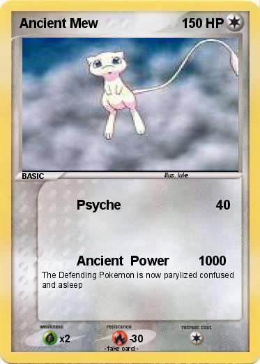 Pokemon Ancient Mew