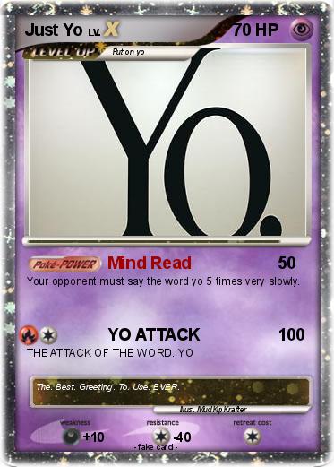 Pokemon Just Yo