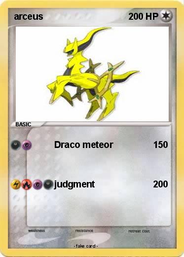 Pokemon arceus