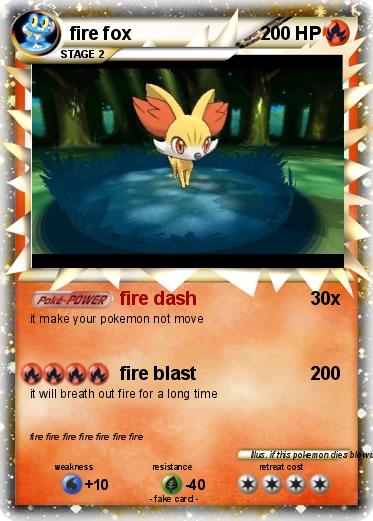 Pokemon fire fox