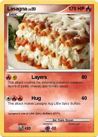 Pokemon Lasagna