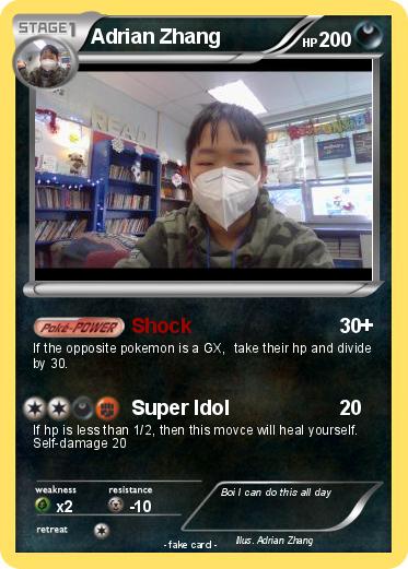 Pokemon Adrian Zhang
