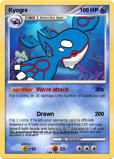 Pokemon Kyogre
