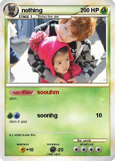 Pokemon nothing
