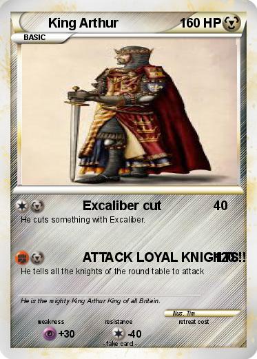 Pokemon King Arthur