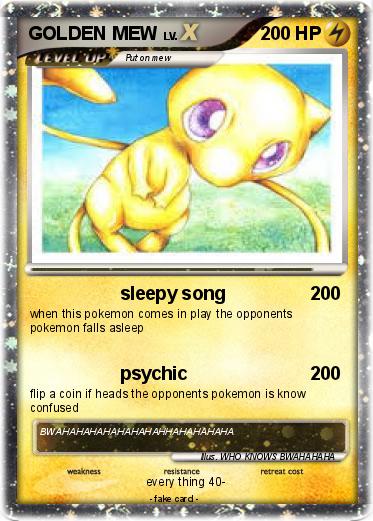 Pokemon GOLDEN MEW