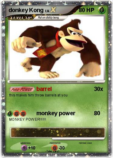 Pokemon donkey Kong