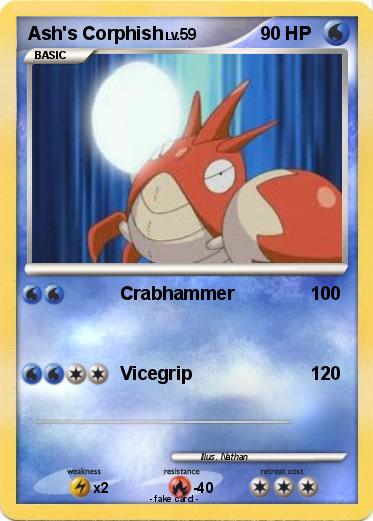 Pokemon Ash's Corphish