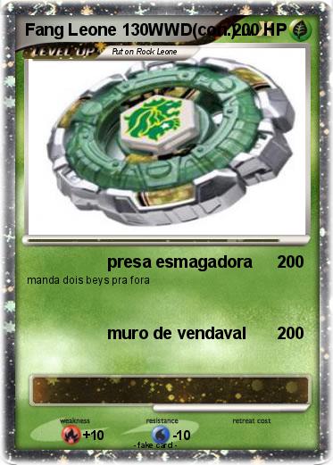 Pokemon Fang Leone 130WWD(con.)