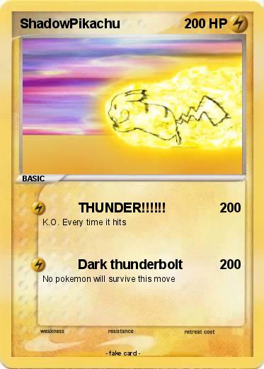 Pokemon ShadowPikachu