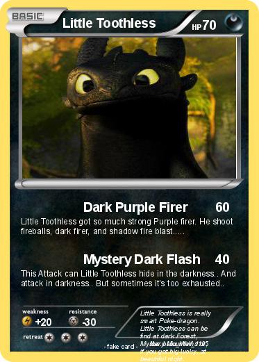 Pokemon Little Toothless