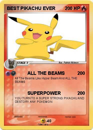 Pokemon BEST PIKACHU EVER