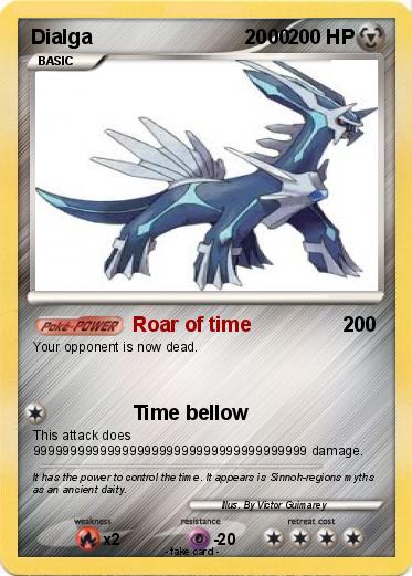 Pokemon Dialga                           2000