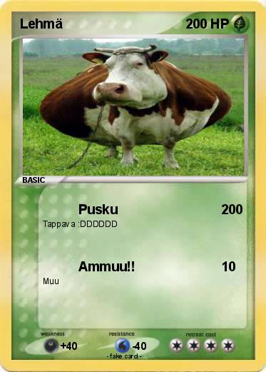 Pokemon Lehmä