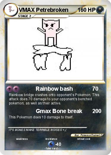 Pokemon VMAX Petrebroken
