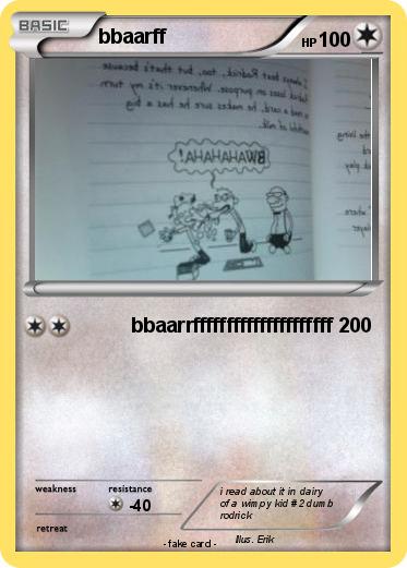 Pokemon bbaarff