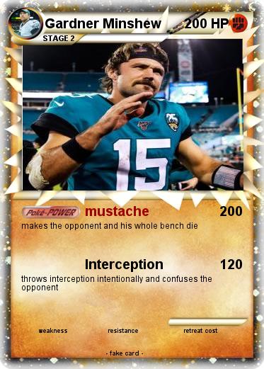 Pokemon Gardner Minshew