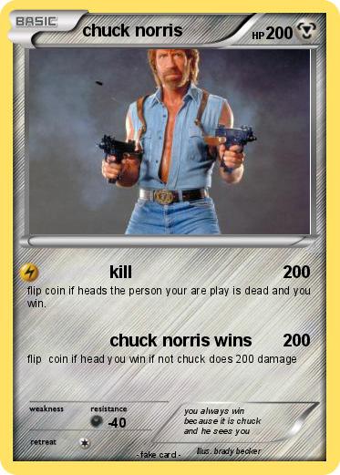 Pokemon chuck norris