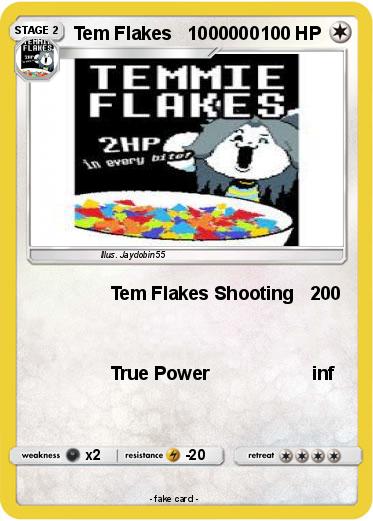 Pokemon Tem Flakes   1000000
