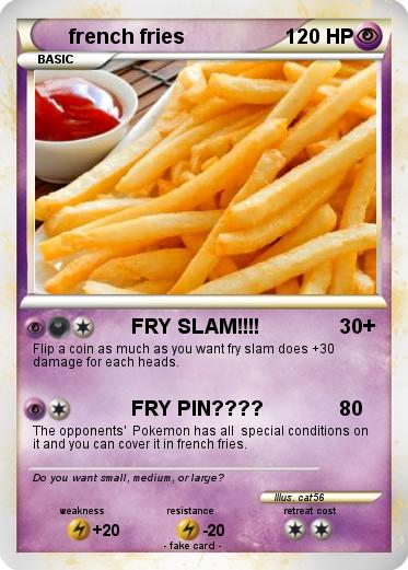 Pokemon french fries