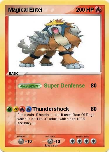 Pokemon Magical Entei