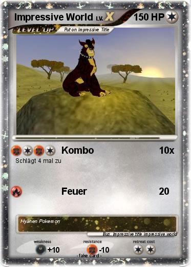 Pokemon Impressive World