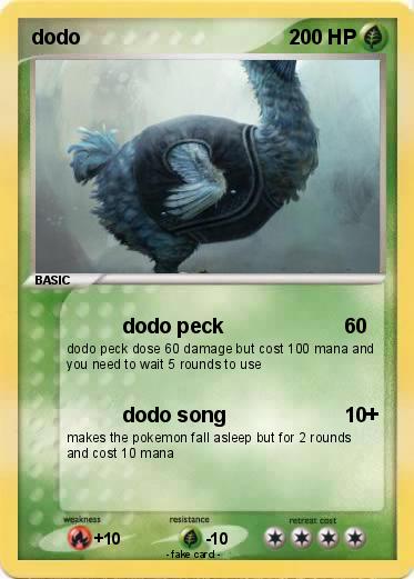 Pokemon dodo