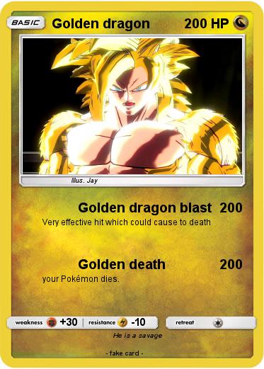 Pokemon Golden dragon