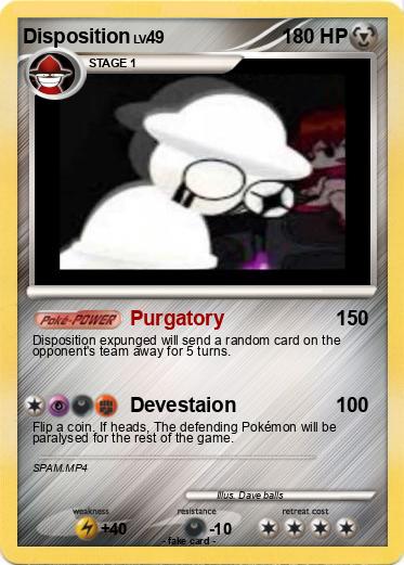 Pokemon Disposition