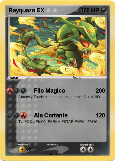Pokemon Rayquaza EX