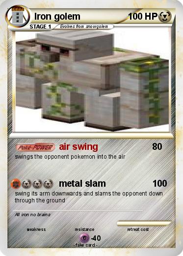 Pokemon Iron golem