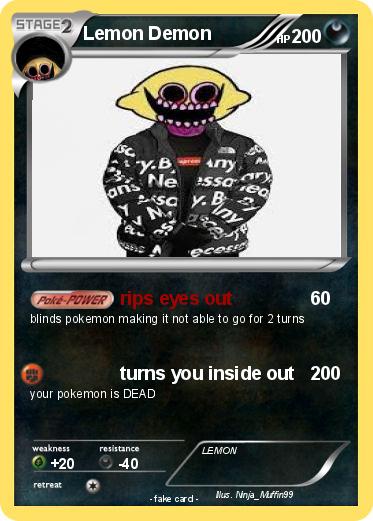 Pokemon Lemon Demon