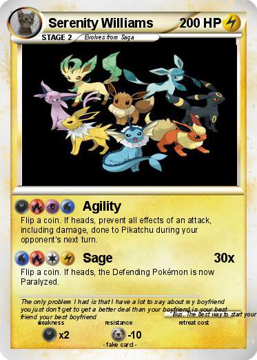 Pokemon Serenity Williams