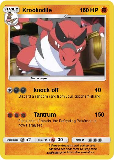 Pokemon Krookodile