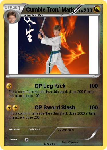 Pokemon Gumbie Tron/ Mark