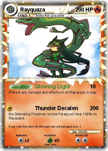 Pokemon Rayquaza